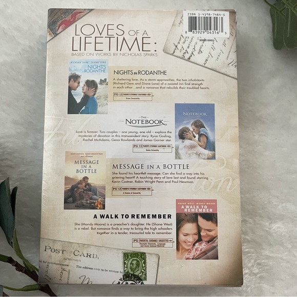 NWT Nicholas Sparks Film Collection DVD (4-Pack) - Picture 4 of 5